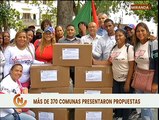 Un total de 262 mil firmas son presentadas ante CNE para activar Consulta Popular en el edo. Miranda