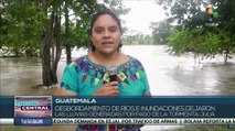 Tormenta tropical Julia causó la pérdida de cultivos y la destrucción de viviendas en Guatemala