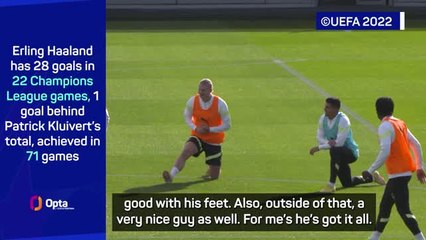 Ake - Haaland is human, I'm sure!