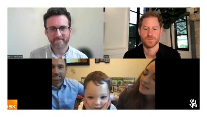 Prince Harry talks about his kids and dogs with WellChild winners