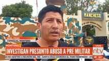 Investigan presunto abuso a pre militar