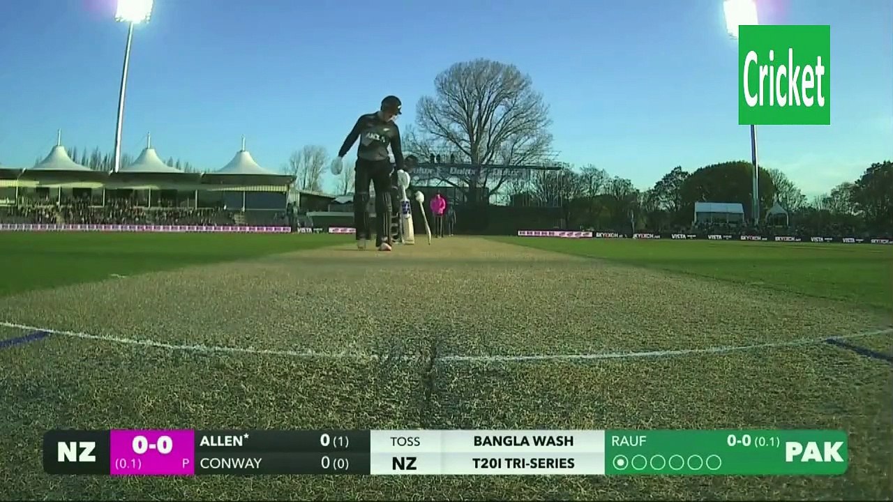 Pak vs NZ 1st Match