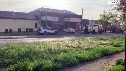 Fire at Lambert Street laundromat | October 11, 2022 | Western Advocate