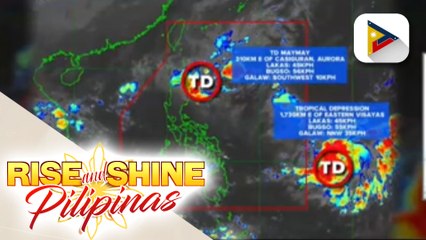 Dalawang LPA sa loob at labas ng PAR, isa nang ganap na bagyo
