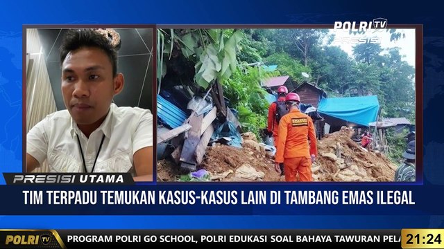Live Dialog Bersama Kasatreskrim Polres Kotabaru Terkait Polres Kotabaru Tertibkan Tambang Emas Ilegal