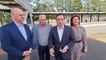 Victorian opposition leader Matthew Guy at Ballan train station - The Courier - October 11 2022