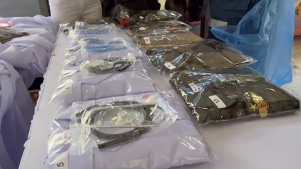 ทำตามฝันเด็ก ๆ “กู้ภัย” นำชุด “หมอ –พยาบาล-ตร.” เปลี่ยนให้เหยื่อกราดยิงก่อนเผา