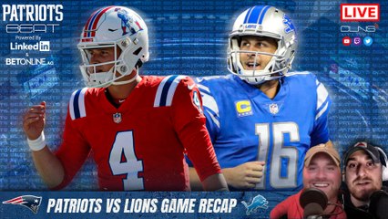 Patriots Beat: Patriots vs Lions Week 5 Recap