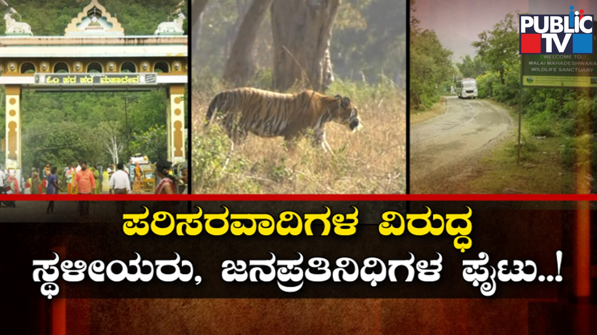 Environmentalists Want Govt To Announce Male Mahadeshwara Hills As Tiger  Reserve; People Oppose - video Dailymotion