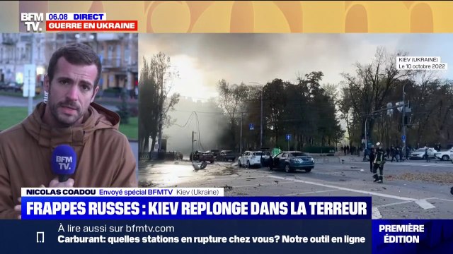 Ukraine: Kiev replonge dans la terreur après des frappes russes