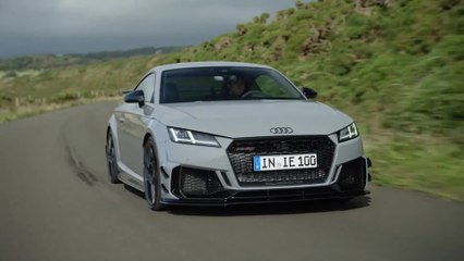 The new Audi TT RS Coupe iconic edition Driving Video