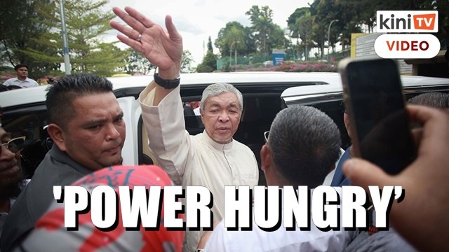 Zahid: Harapan 'power hungry’ for withholding state polls