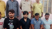 प्लॉट पर कब्जा जमाने वाले पांच आरोपी गिरफ्तार