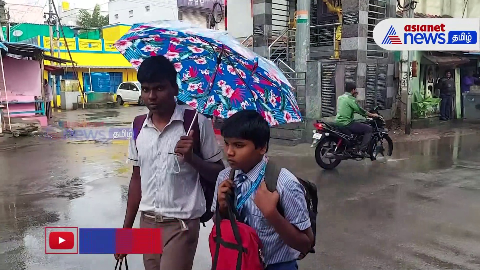 தருமபுரியில் பரவலாக மழை