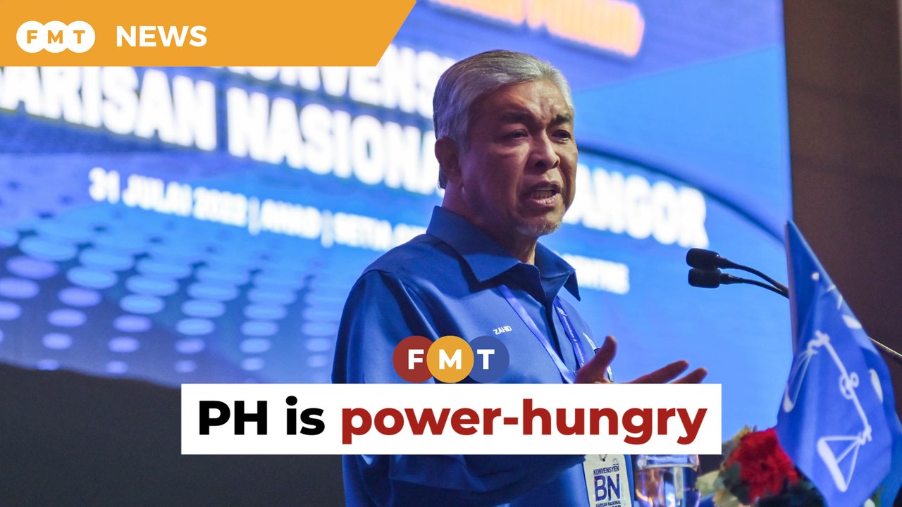 PH power-hungry for not dissolving state assemblies, says Zahid