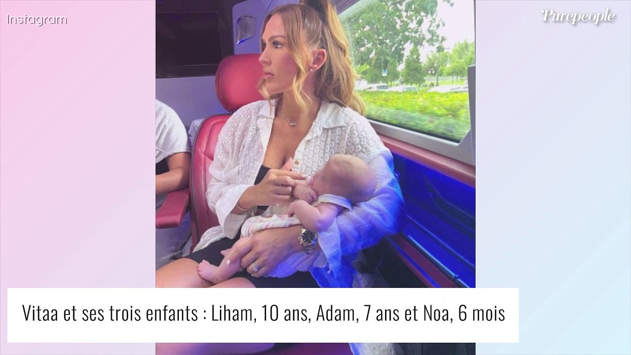 Vitaa maman de Noa, "déjà 6 mois" : photos "mère-fille" craquantes, Amel Bent à fond !
