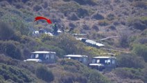 ABD'nin Yunanistan'a hibe ettiği zırhlı araçlar burnumuzun dibindeki Sakız Adası'nda görüntülendi