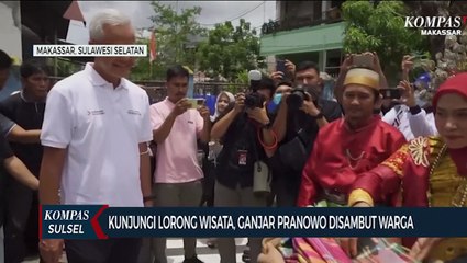 Kunjungi Lorong Wisata, Ganjar Pranowo Disambut Warga