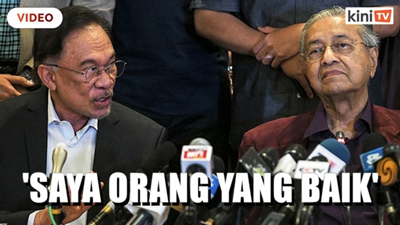 'Anwar tak mahu kerjasama dengan saya, saya orang yang baik'