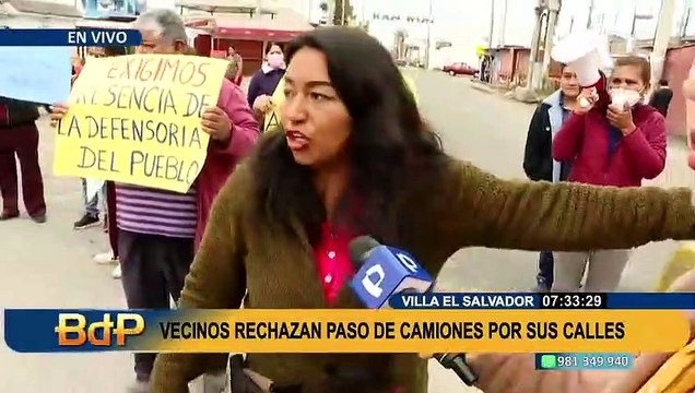 Panamericana Sur: camión de carga pesada choca con vehículo y genera tráfico