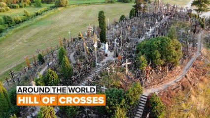 Around the World: Discover the story behind Lithuania’s Hill of Crosses