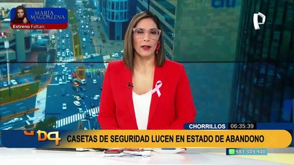Chorrillos: vecinos denuncian abandono de casetas de serenazgo  y falta de personal