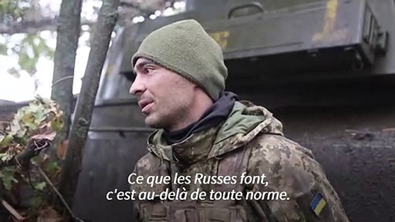 Ukraine: les soldats ukrainiens de la ligne de front réagissent aux lourdes frappes russes