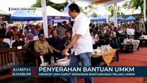 Menkop Ukm Garut Serahkan Bantuan Bagi Pelaku Umkm