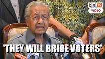 Dr Mahathir: Umno will lose GE15 if voters reject ‘bribes’
