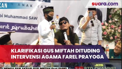 Klarifikasi Gus Miftah Dituding Intervensi Agama Farel Prayoga