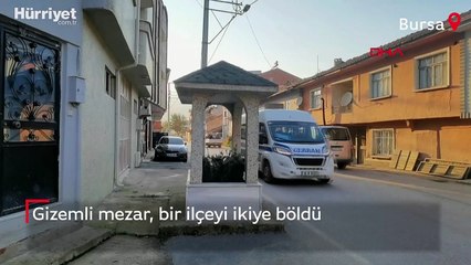 'Gizemli mezar' ilçeyi ikiye böldü: Paylaşılan videoyu milyonlar izledi!