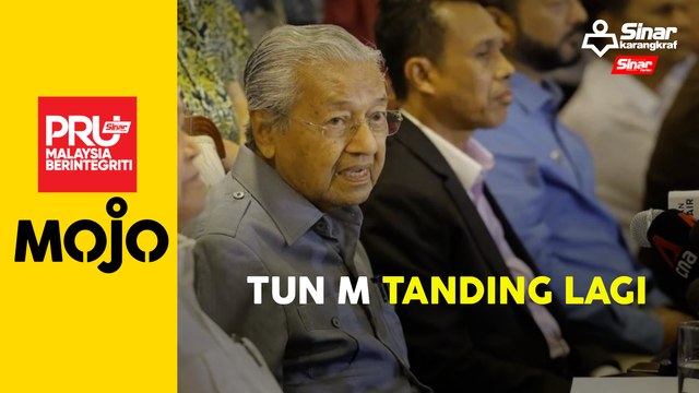 Tun Mahathir umum bertanding PRU15