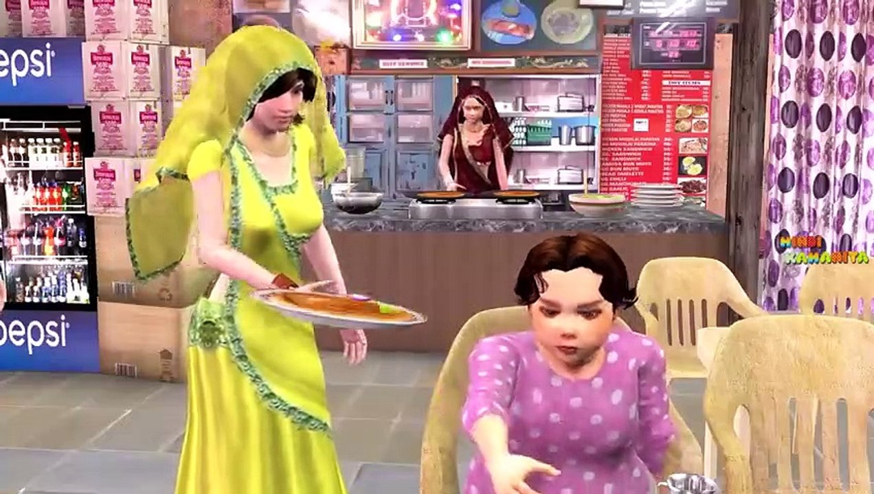 100 डोसा चुनौती 100 Dosa Challenge Hindi Comedy Funny Kahani Moral Story Must Watch New Comedy Video