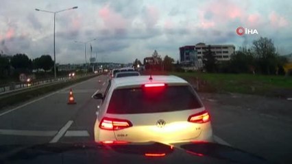 Şoförlerin boks maçını aratmayan kavgası kamerada