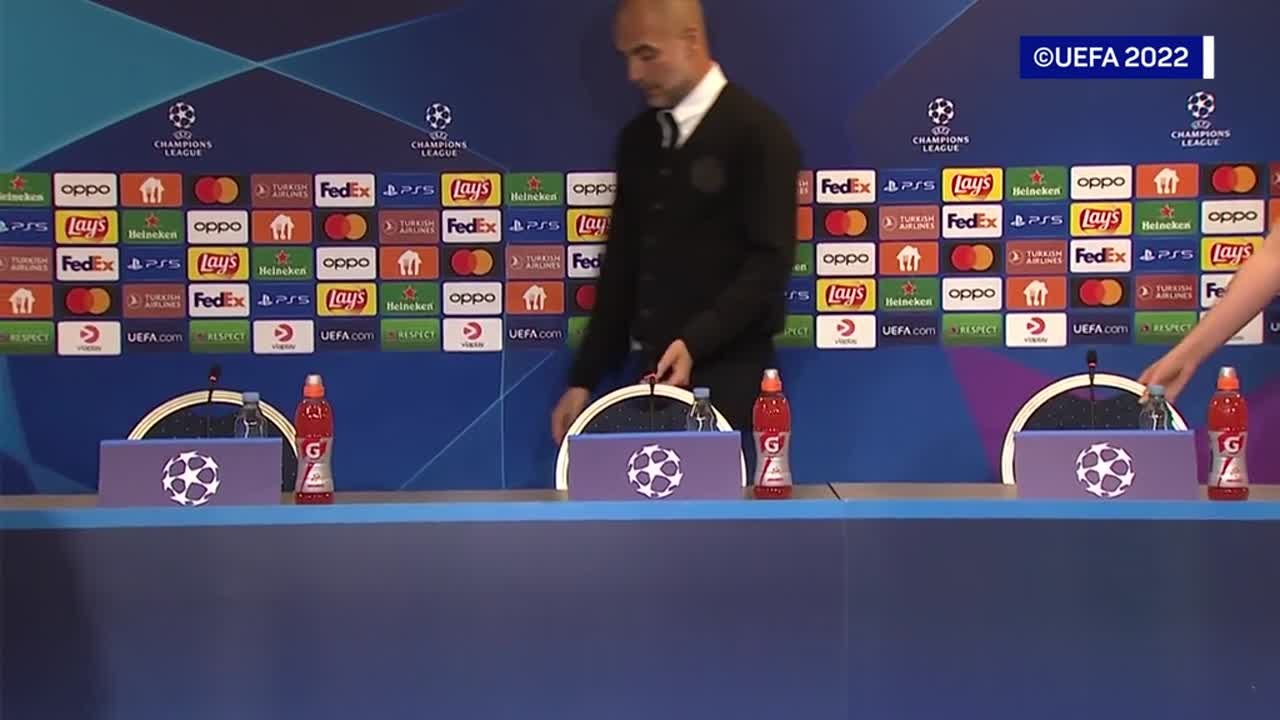 El momento incómodo de Guardiola en rueda de prensa: miren su cara | Diario As