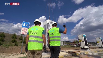 Togg'un ilk şarj cihazı Bolu'da