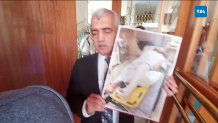 HDP'li vekiller Habip Eksik için TBMM Başkanlığına yürüdü