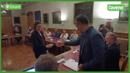 Dinant: la nouvelle directrice générale a prêté serment