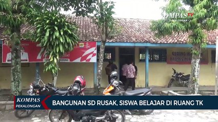 Bangunan SD Rusak, Siswa Belajar Di Ruang TK