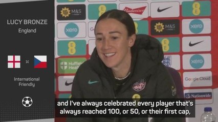 Bronze not getting sentimental ahead of 100th England cap