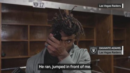 Raiders' Adams apologises for shoving cameraman after loss