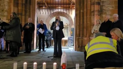 Creeslough Tragedy Vigil in Derry