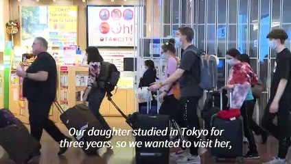 'Dreams come true': Japan reopens to tourists