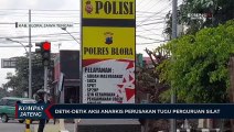 Detik-detik Aksi Anarkis Perusakan Tugu Perguruan Silat