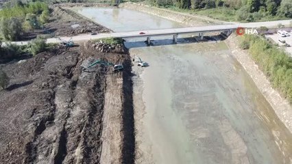 Bartın gündem haberi | Bartın Irmağı'nda ıslah çalışmaları devam ediyor