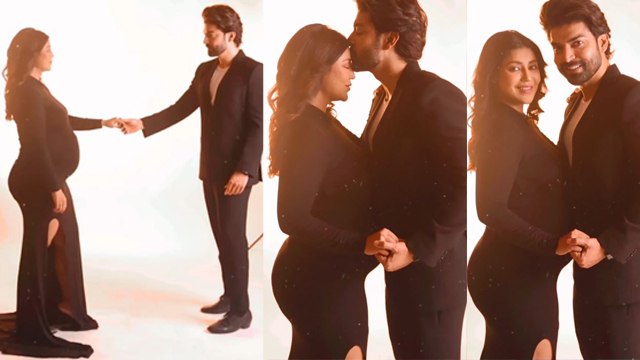 Debina Bonnerjee Gurmeet Choudhary Romantic अंदाज में Maternity Shoot Video Viral । *Entertainment