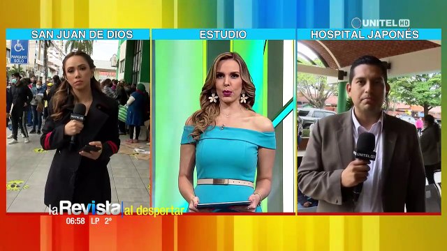 Filas interminables de pacientes que buscan atención en hospitales de Santa Cruz