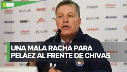 Ricardo Peláez, un proyecto lleno de fracasos en Chivas
