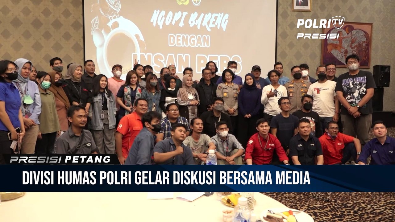 Divisi Humas Polri Perkuat Sinergitas Dengan Insan Media Dengan Tema Ngopi Bersama