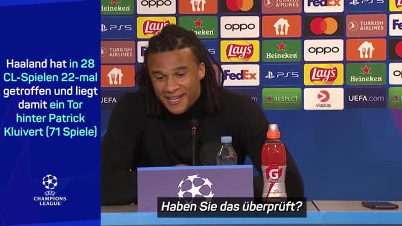 Ake: Haaland ist "sicher" ein Mensch